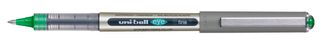 Roller encre liquide écriture moyenne - plastique recyclé uni ball EYE (eco) 0,7 mm - Vert