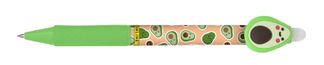 Stylo encre gel magiXX Fun Avocado, encre effaçable bleue