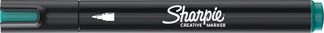 SHARPIE CREATIVE MARKERS feutres acrylique - Pointe ogive - Vert Émeraude