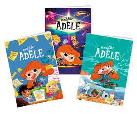 Lot de 3 cahiers Mortelle Adèle - Rentrée 2021
