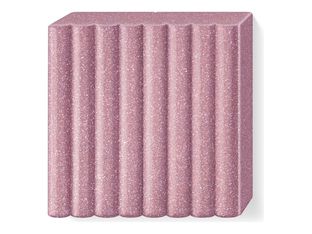 FIMO effect 8010 Glitter - Pâte à modeler - 57 g - paillettes d'or rose