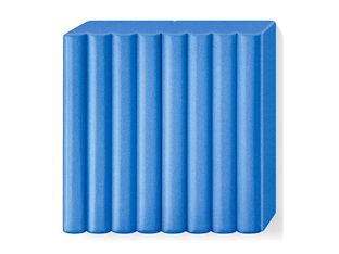 FIMO effect 8010 Metallic - Pâte à modeler - 57 g - bleu métallique