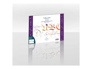 Hahnemühle LANA Smooth - Tampon de calligraphie - 240 x 320 mm - 12 feuilles - blanc
