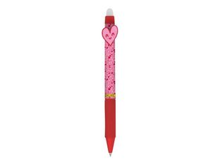 ONLINE magiXX Fun Love & Peace - Stylo à bille - bleu - encre gel - happy heart