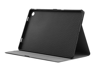 T'nB - Étui à rabat pour tablette pour Samsung Galaxy Tab A9+ 11" - polyuréthane, polyester, polyuréthanne thermoplastique (TPU) - noir - 11"