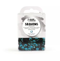 Graine Creative - Sequins incurvé - 4000 pieces - turquoise