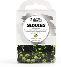 Graine Creative - Sequins incurvé - 4000 pieces - vert clair