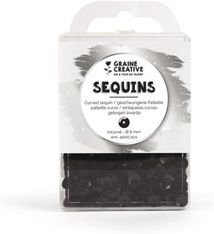 Graine Creative - Sequins incurvé - 4000 pieces - noir mat