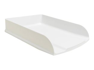 Exacompta AutentiK Combo Styli - Bandeja carta - para A4 Plus - capacidad: 500 hojas - apaisado - blanco