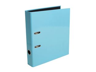 Exacompta - Classeur à Levier Aquarel Prem'Touch - Dos 50mm - Bleu Pastel
