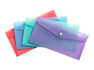 Exacompta Chromaline Pastel - Pochette - pour DL (210 x 99 mm) - disponible en différents coloris