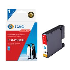 Cartouche compatible Canon PGI-2500XL - cyan - G&G