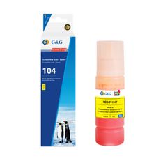 Cartouche compatible Epson EcoTank 104 - jaune - G&G