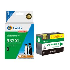 Cartouche compatible HP 932XL - noir - G&G