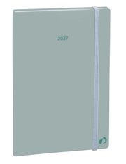 Quo Vadis - Agenda - Ministre Color - Semainier Planning - Multilingue - Pastel - Vert clair - 13 mois de décembre à décembre - 16x24 cm - Papier Clairefontaine blanc - Fabrication française