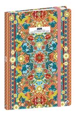 Agenda Année Civile - MINISTRE FR - Couverture Catalina Estrada avec élastique - Lion - 16x24 cm  Semainier - 13 mois de décembre à décembre - Quo Vadis