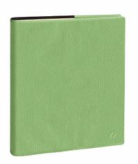 Agenda Année Civile - EXECUTIF PRESTIGE  Multilingue avec répertoire - Couverture Marlow - Amande - 16x16 cm - Semainier - 13 mois de décembre à décembre - Quo Vadis