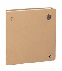 Agenda Année Civile - EXECUTIF RECYCLÉ Multilingue - Couverture Harmony - Pecan - 16x16 cm - Semainier - 13 mois de décembre à décembre - Quo Vadis