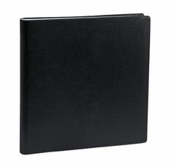 Quo Vadis Direction Impala - Agenda - semainier - relié - 240 x 240 mm - papier blanc - couverture noire - vinyle