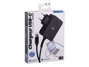 T'nB - Adaptateur secteur - 65 Watt - PD (24 pin USB-C) - noir