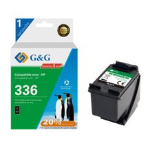 Cartouche remanufacturée HP 336 - noir - G&G