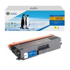 Cartouche laser compatible Brother TN326 - jaune - G&G
