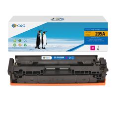 Cartouche laser compatible HP 205A - magenta - G&G