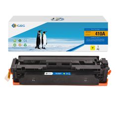 Cartouche laser compatible HP 410A - jaune - G&G