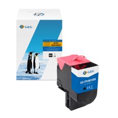 Cartouche laser compatible Lexmark 802S - noir - G&G