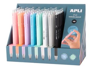 APLI - Lapicero - HB - replegable (paquete de 40)