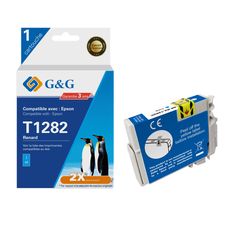Cartouche compatible Epson T1283 Renard - cyan - G&G