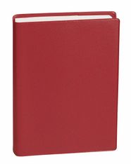 Quo Vadis - Agenda - ABP 2 - Journalier - Français - Impala - Rouge - 12 mois de janvier à décembre - 12x17 cm - Papier Clairefontaine blanc - Fabrication française