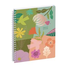 Agenda de bureau Mini Labo Easytime 21S spiralé - 1 semaine sur 1 page - 15 x 21 cm - Vert - Exacompta