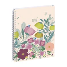 Agenda de bureau Mini Labo Easytime 21S spiralé - 1 semaine sur 1 page - 15 x 21 cm - Ivoire - Exacompta