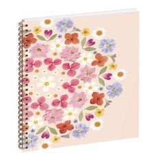 Agenda de bureau spiralé Chemin des Marettes Eurotime 22S - 1 semaine sur 2 pages - 18,5 X 22,5 cm - Rose - Exacompta