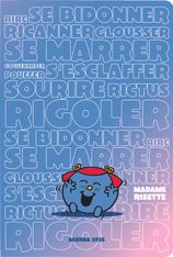 Agenda Monsieur Madame - 1 semaine sur 2 pages - 17 x 24,5 cm - Madame Risette - Oberthur
