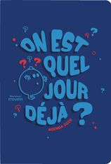 Agenda Monsieur Madame - 1 semaine sur 2 pages - 17 x 24,5 cm - Monsieur Etourdi - Oberthur