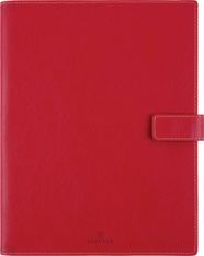 Agenda Milano - 1 semaine sur 2 pages - 22 x 28 cm - rouge - Oberthur