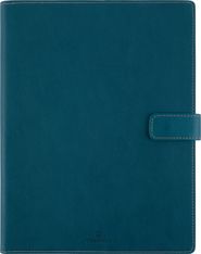 Agenda Milano - 1 semaine sur 2 pages - 22 x 28 cm - vert canard - Oberthur