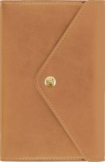 Agenda Naples - la semaine sur 1 page et 1 page de note - 15,5 x 21,5 cm - noisette - Oberthur