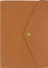 Agenda Naples - la semaine sur 1 page et 1 page de note - 15,5 x 21,5 cm - noisette - Oberthur