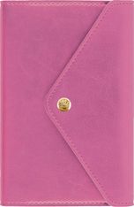Agenda Naples - la semaine sur 1 page et 1 page de note - 15,5 x 21,5 cm - rose - Oberthur