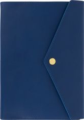 Agenda Naples - la semaine sur 1 page et 1 page de note - 15,5 x 21,5 cm - marine - Oberthur