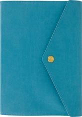 Agenda Naples - la semaine sur 1 page et 1 page de note - 15,5 x 21,5 cm - bleu - Oberthur