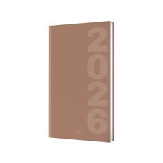 Agenda Dublin - 1 semaine sur 2 pages - 9,5 x 17,5 cm - marron - Oberthur