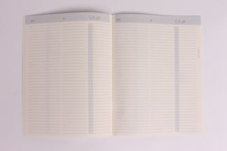 Agenda pocket Timing ABC – 16,5 x 21,7 cm – crème – 16 pages – Brepols