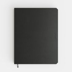 Agenda semainier de KEMPEN Ashblack – format L – noir – Brepols