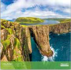 Calendriers 30x30cm 16 mois Aquarupella - Falaises