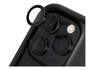 RhinoShield - Protecteur d'objectif pour Apple iPhone 16 Pro / 16 Pro Max - noir