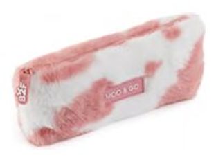 Back2Fun Moo & go - Trousse peluche - rose